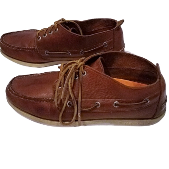 Sperry Topsider Leather Boardwalk Chukka Shoes - Picture 3 of 8
